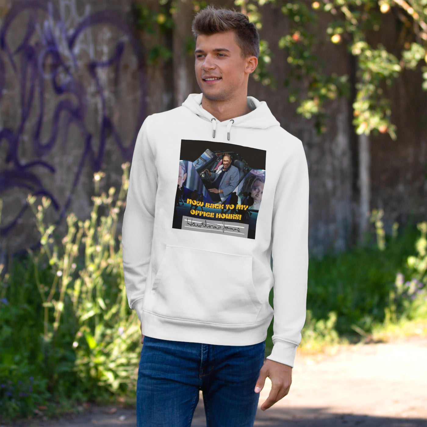 Futuristic Fusion: Hawthorne James Beyond Time Hoodie