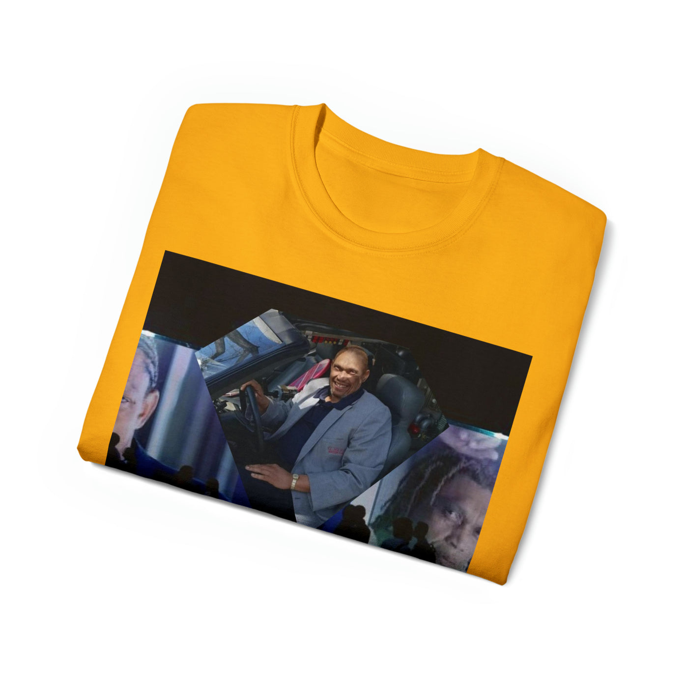 Cosmic Visionary: Hawthorne James in the Future T-Shirt