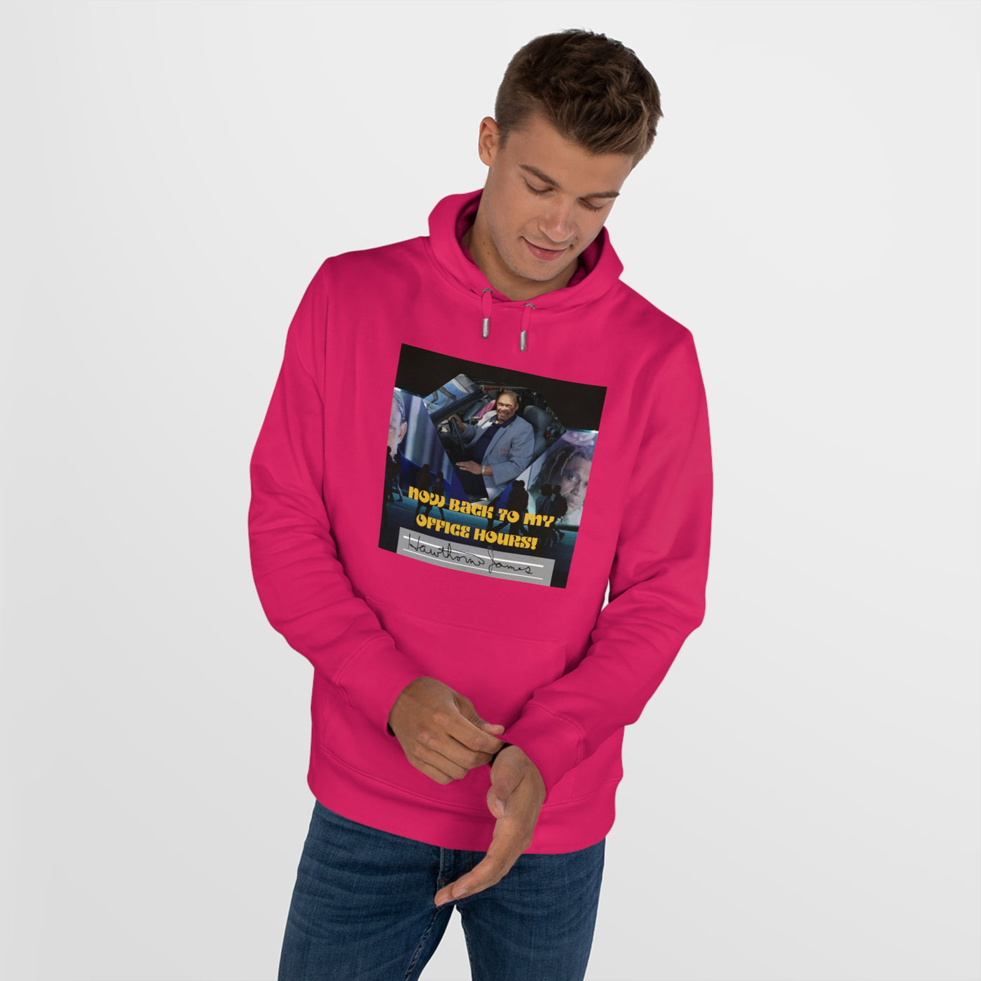 Futuristic Fusion: Hawthorne James Beyond Time Hoodie