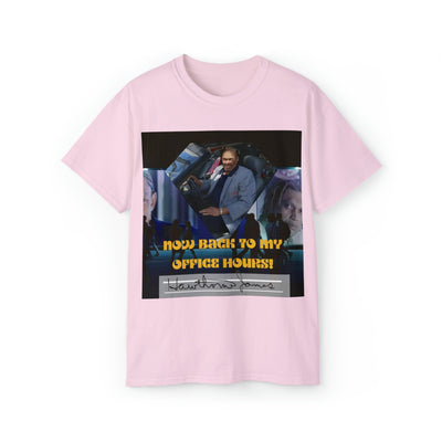 Cosmic Visionary: Hawthorne James in the Future T-Shirt