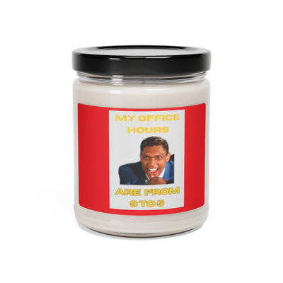 My Office Hours Scented Soy Candle, 9oz