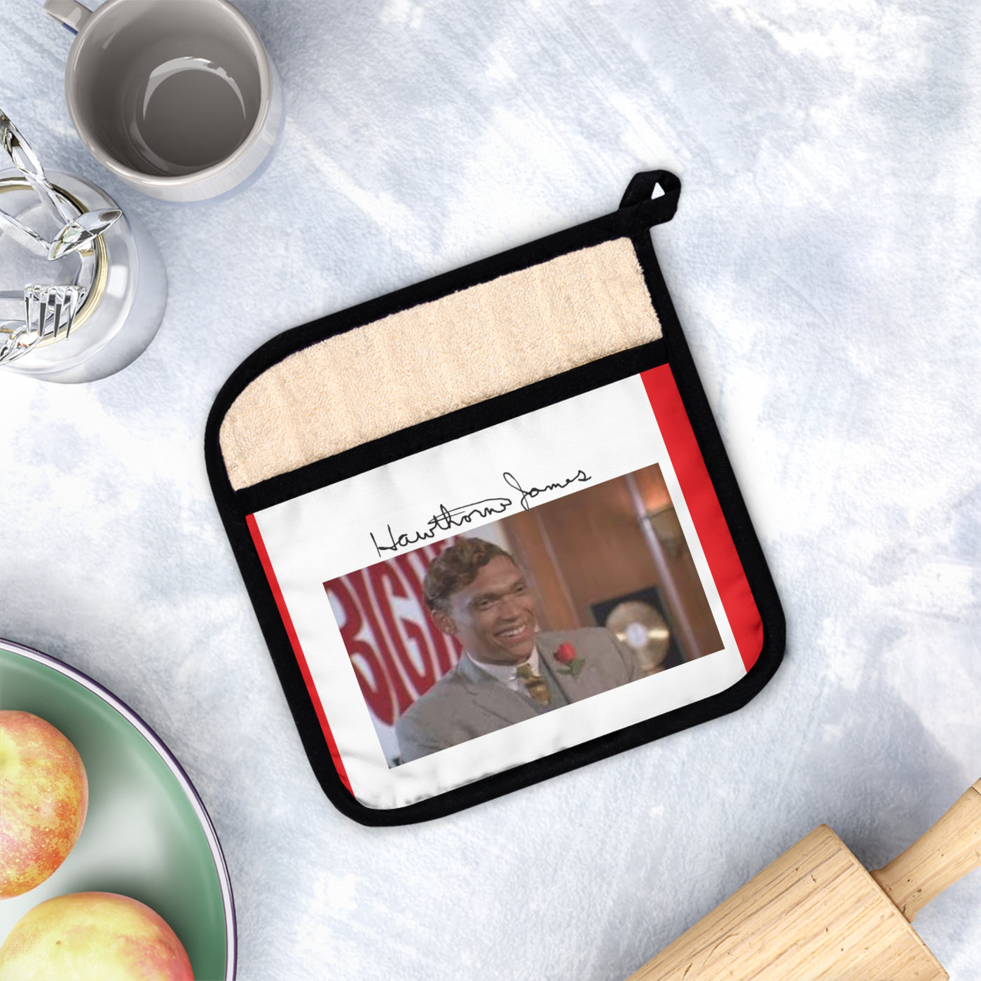 Hawthorne James Signature Pot Holder: Big Red Edition