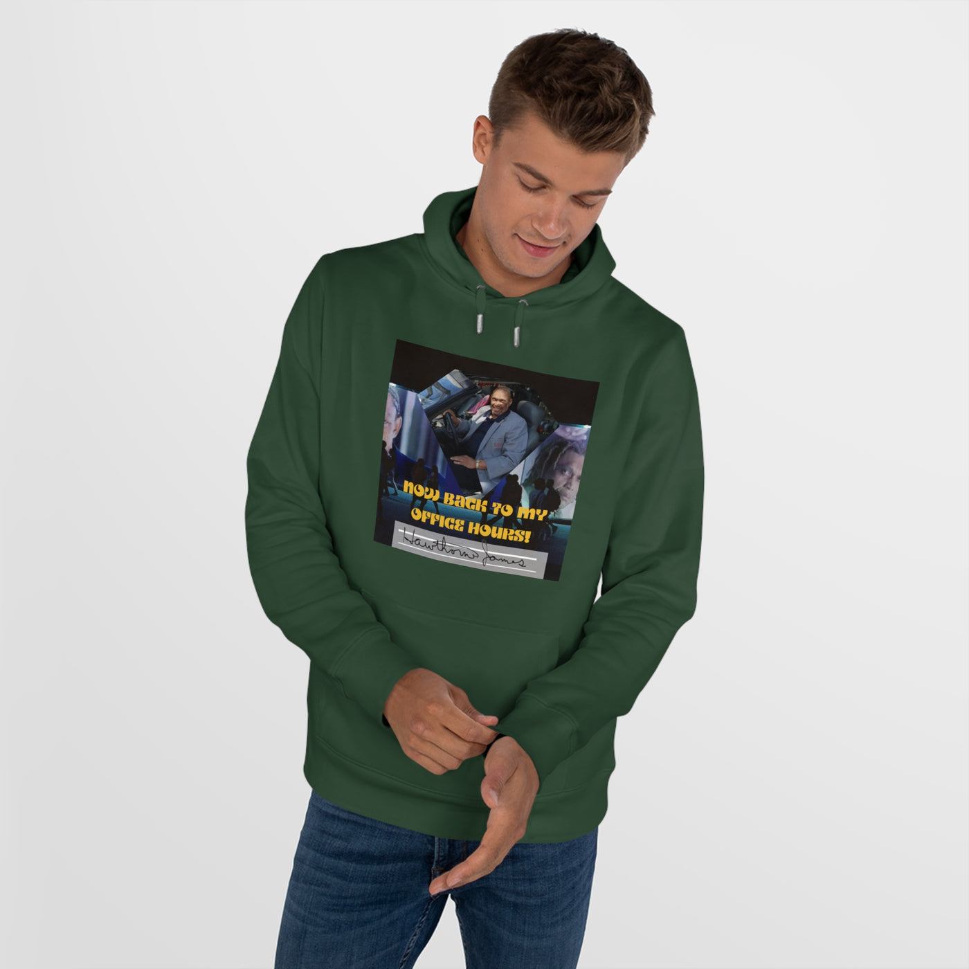 Futuristic Fusion: Hawthorne James Beyond Time Hoodie